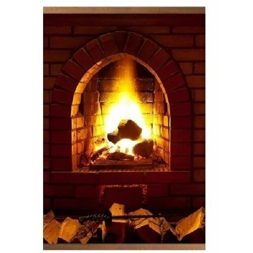 Настенный инфрокрасный пленочный обогреватель Домашний очаг Камин 139000₽