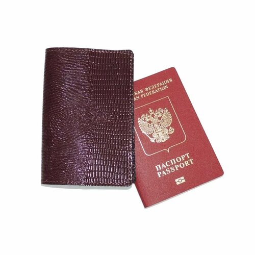 Обложка для паспорта Kalinovskaya, бордовый