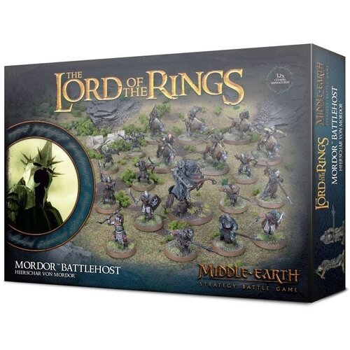 Миниатюры для настольной игры Games Workshop The Lord of the Rings: Mordor Battlehost 30-73 фигурка funko pop король чародей ангмара witch king 632
