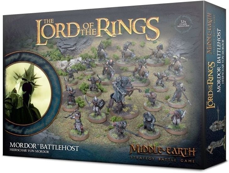 Миниатюры для настольной игры Games Workshop The Lord of the Rings: Mordor Battlehost 30-73
