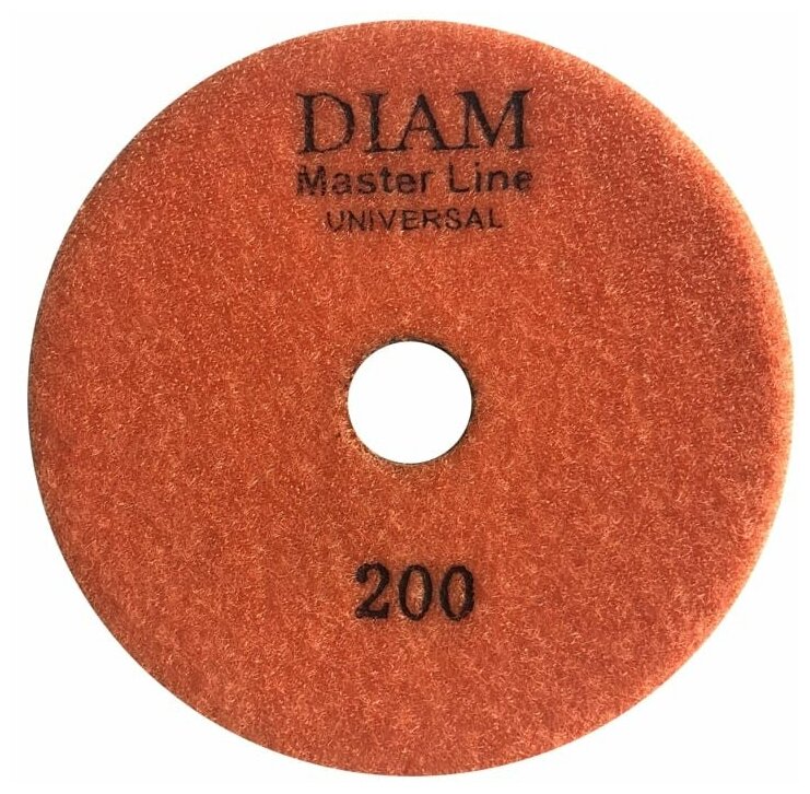 Алмазный гибкий шлифовальный круг DIAM Master Line Universal №200 мокрая, сухая полировка 000645 - фото №1