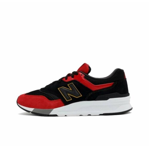 Кроссовки New Balance 997, полнота D, размер 10US, черный, красный