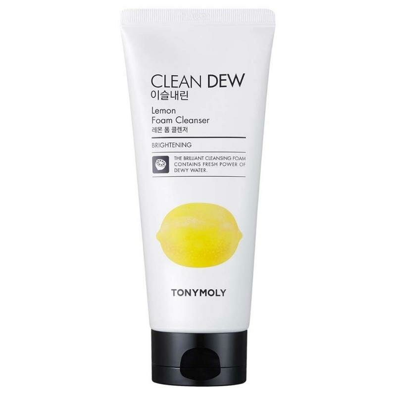 TONYMOLY CLEAN DEW Lemon Foam Cleanser Очищающая пенка для умывания с экстрактом лимона
