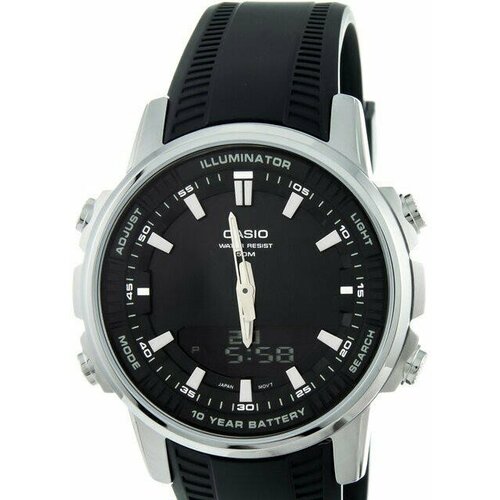 Наручные часы CASIO, серебряный наручные часы casio amw 810l 1a