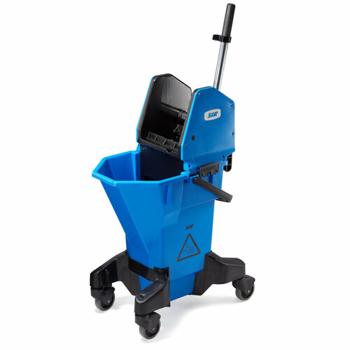 Ведро на колесах SYR 26л раб16л cервисное Эрго NU3 синее NU3B 25193₽