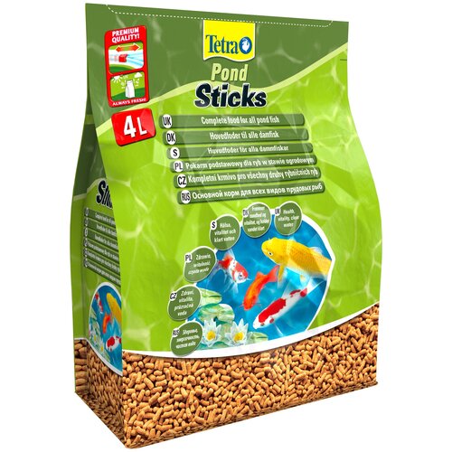 Сухой корм для рыб Tetra Pond Sticks, 4 л, 450 г