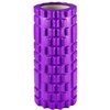 Ролик массажный для йоги и фитнеса 26х8 см, EVA, фиолетовый, с выступами, DASWERK, 680020 - изображение