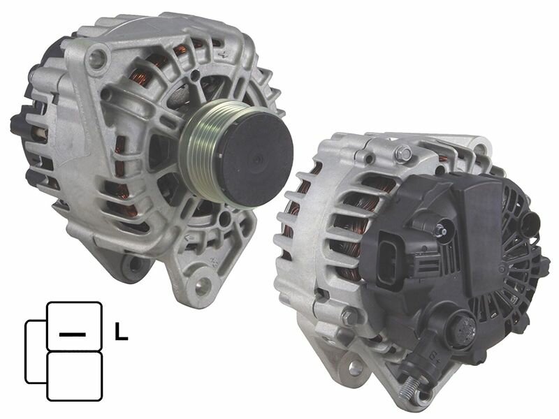 Генератор Kia Ceed/Rio/Hyundai I30/Getz 1.4D-1.6D 02- D4f# 12V 120A Sat арт. ST-85-0099