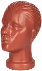 Манекен головы женский бежевый / манекен для головного убора