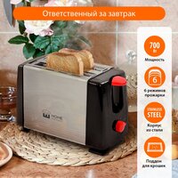 HOME ELEMENT HE-TS500 ночной коралл тостер