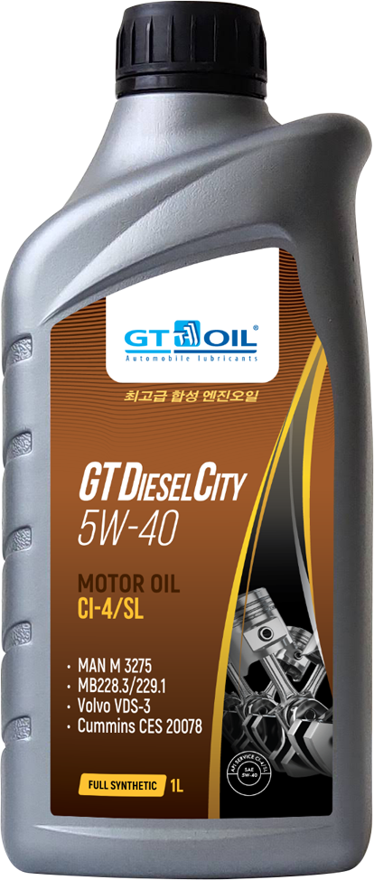 Масло GT Diesel City 5W-40 API CI-4/SL 1 л