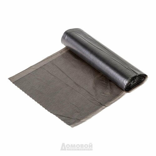 Мешки для мусора Домовой черные60л 20шт 363₽