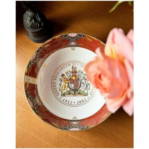 Royal Worcester ваза для фруктов, золотой юбилей, Англия, 2002 год