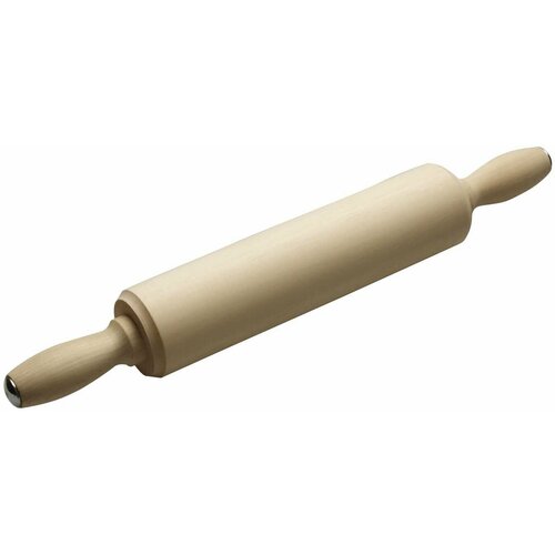 Скалка l 50 см d 75 см вращающиеся ручки липа - 1шт 1112₽