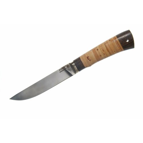 фото Нож лань (сталь х12мф), береста булатный нож