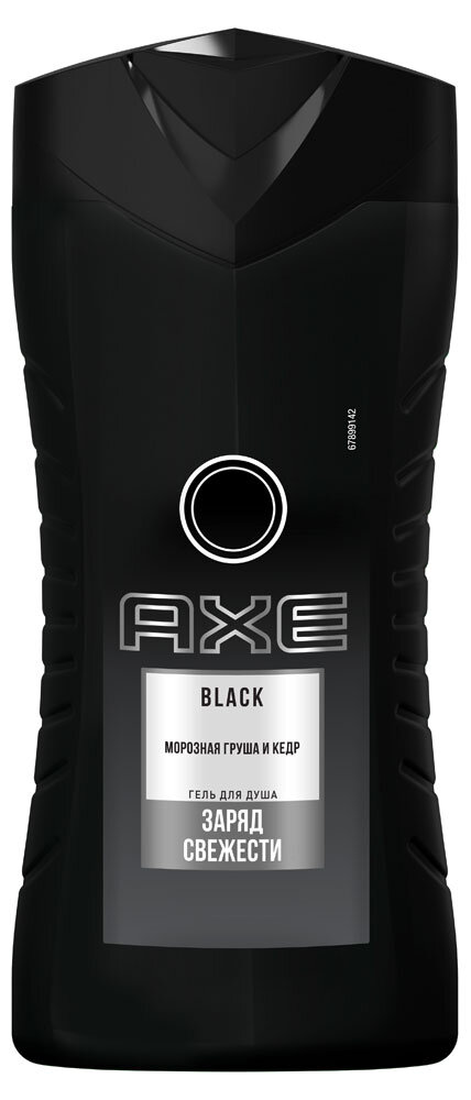 Гель для душа мужской Axe Блэк, 250 мл, 3 шт