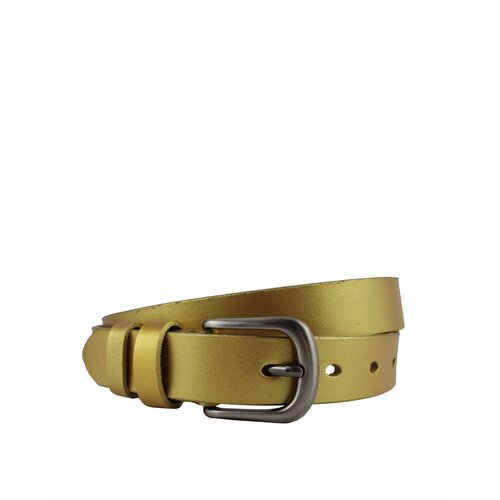 фото Ремень stilmark, размер 120, золотой