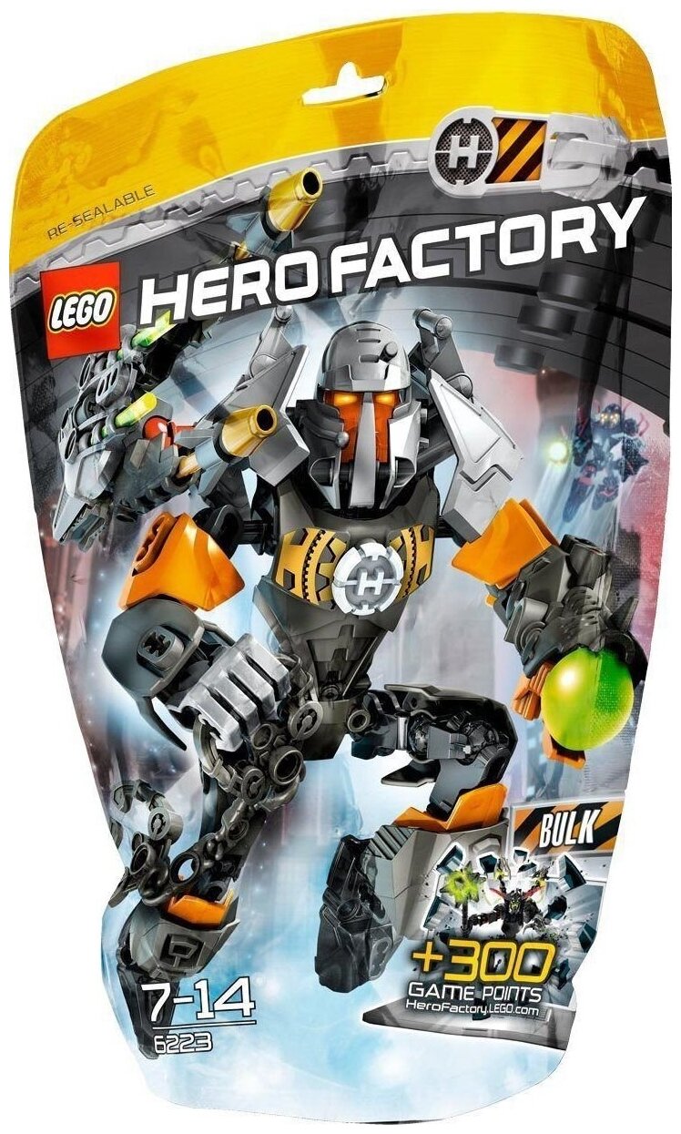 Конструктор LEGO Hero Factory 6223 Балк, 61 дет.