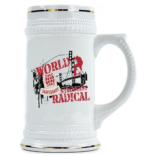 фото Пивная кружка world radical , мировой радикализм drabs