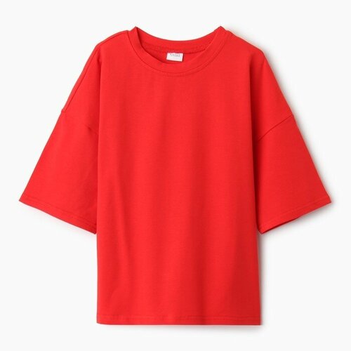 Футболка Minaku, размер 98, красный футболка minaku размер 98 красный