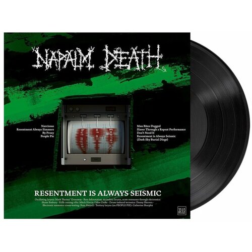 Napalm Death – Resentment Is Always Seismic: A Final Throw Of Throes виниловая пластинка napalm death – resentment is always seismic – a final throw of throes ep