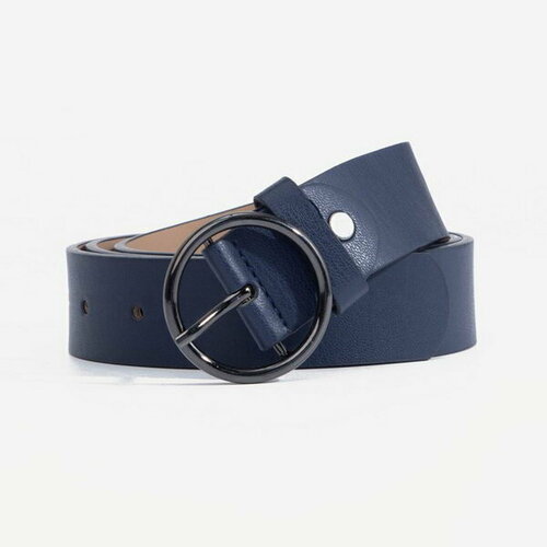 фото Ремень сима-ленд, размер 105, синий сима-лэнд