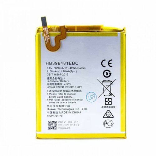 АКБ/Аккумулятор для Huawei Honor 5X/G8 (HB396481EBC) тех. упак. OEM 2022 brand new original hb396481ebc battery for huawei gx8 rio l11 ascend g7 plus honor 5x g8 g8x rio l03 ul00 tl00 al00