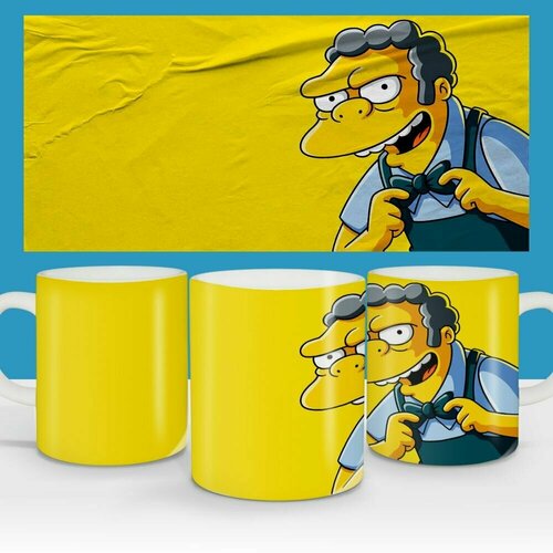 Кружка 330 мл. Симпсоны . Simpsons.