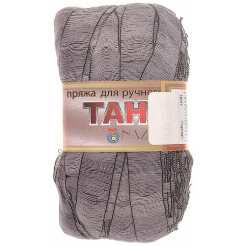 Пряжа Nazar Танго серый меланж (109), 100%акрил, 45м, 100г, 5шт