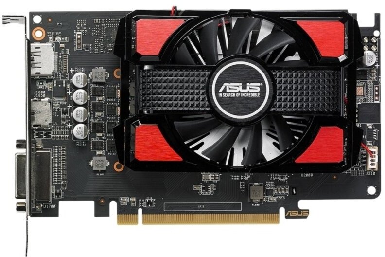 Видеокарта ASUS Phoenix Radeon RX 550 4GB (PH-RX550-4G-EVO)