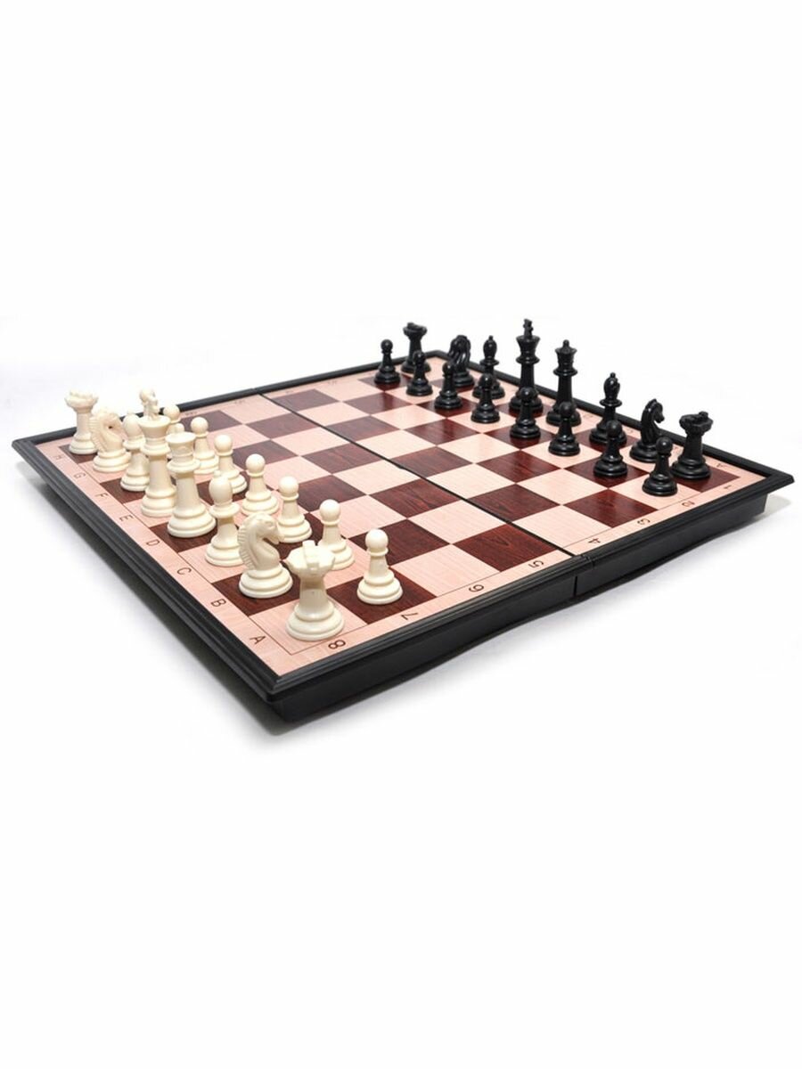 Шахматы шашки магнитные 2 в 1