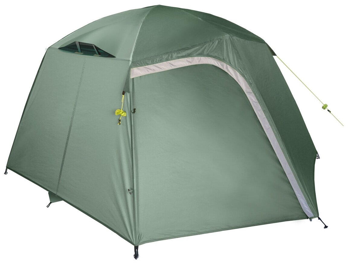 Палатка кемпинговая трехместная Btrace Point 3, зеленый