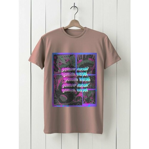 фото Футболка твоя футболка!, размер 3xl, розовый