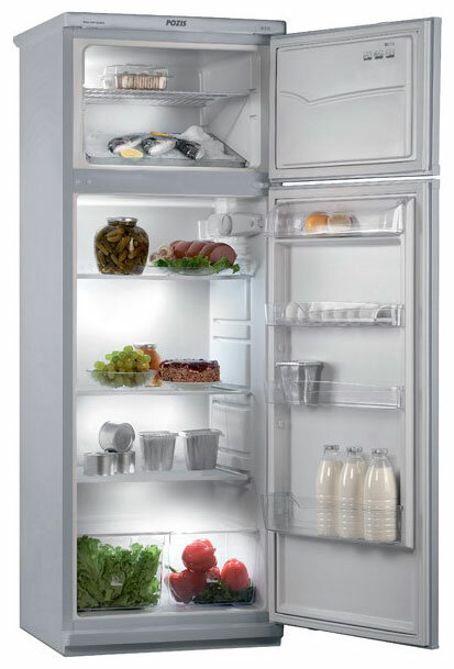 Двухкамерный холодильник Pozis МИР 244-1 серебристый