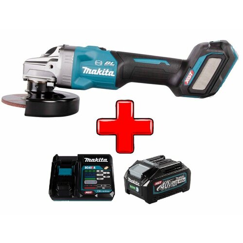 УШМ аккумуляторная Makita XGT BL GA023GZ Набор Makita 191J67-0 4100000₽