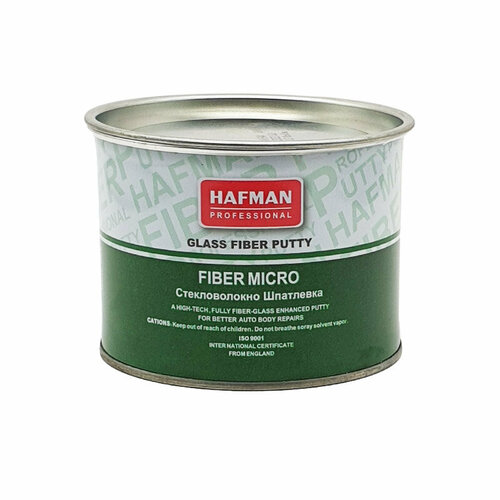 Шпатлевка Hafman стекловолоконная Fiber Micro 04кг 583₽