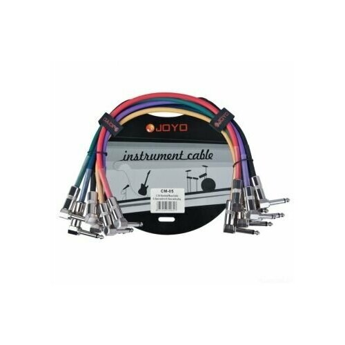 Набор инструментальных кабелей JOYO CM-05 Patch Cables