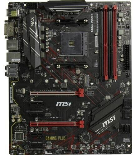 Материнская плата Msi B450 GAMING PLUS MAX