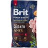 Сухой корм для собак Brit Premium by Nature, курица (для крупных пород) - изображение