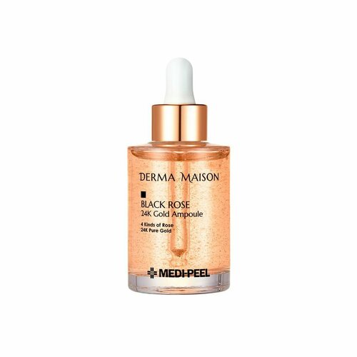 MEDI PEEL Ампульная сыворотка для лица Derma Maison Black Rose 24K Gold Ampoule