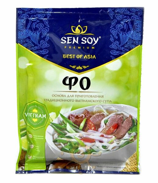 Основа для супа Sen Soy Premium Фо 5% 80г Состра - фото №10