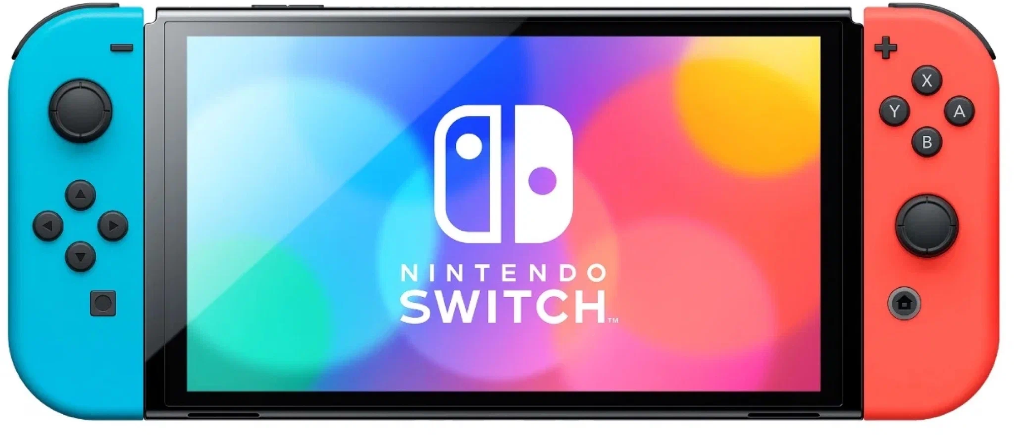 Игровая приставка Nintendo Switch OLED 64 ГБ, без игр, сине-красная(JP)