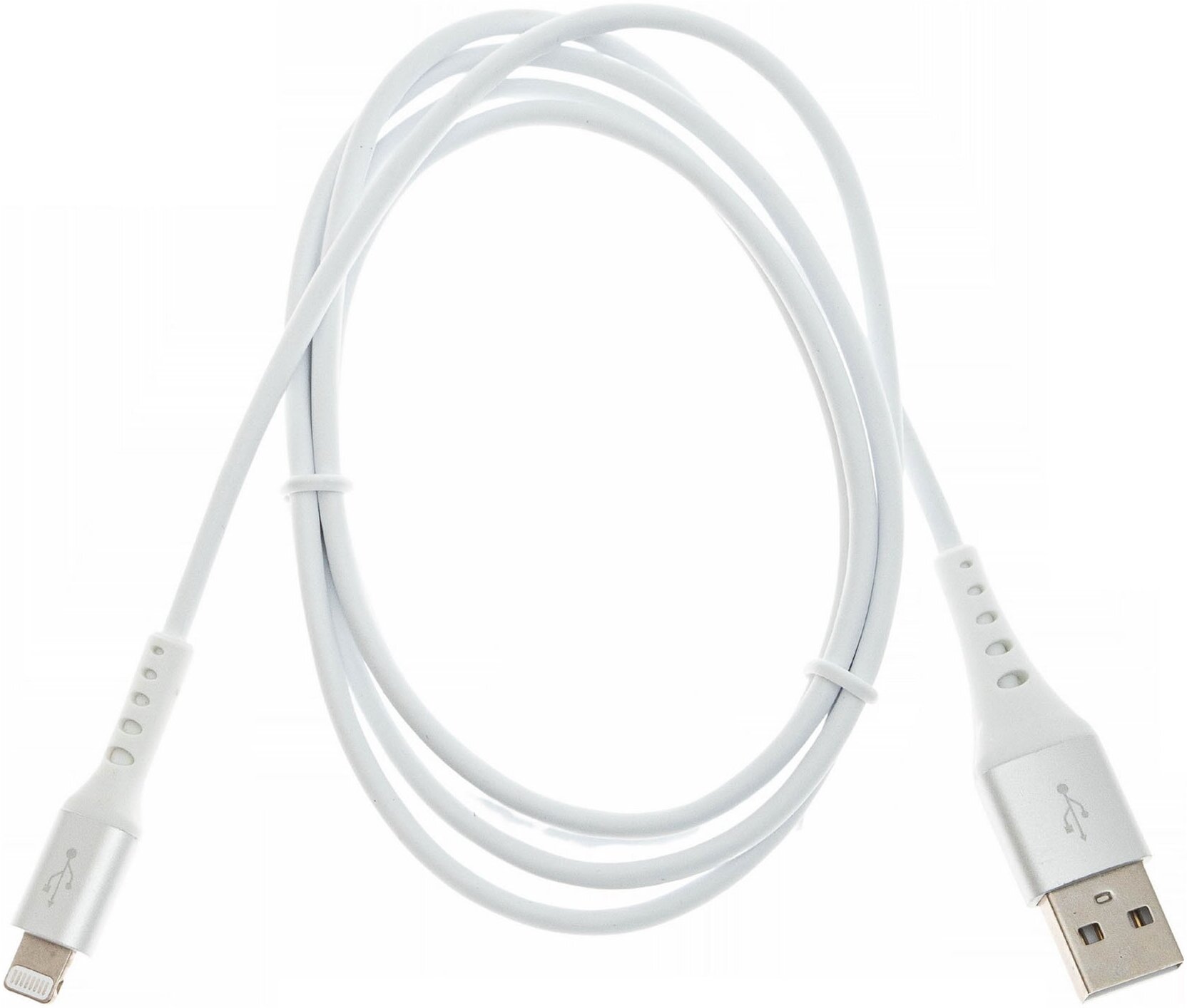 Кабель Cactus CS-LG.USB.A-1.2 USB (m)-Lightning (m) 1.2м - фото №6