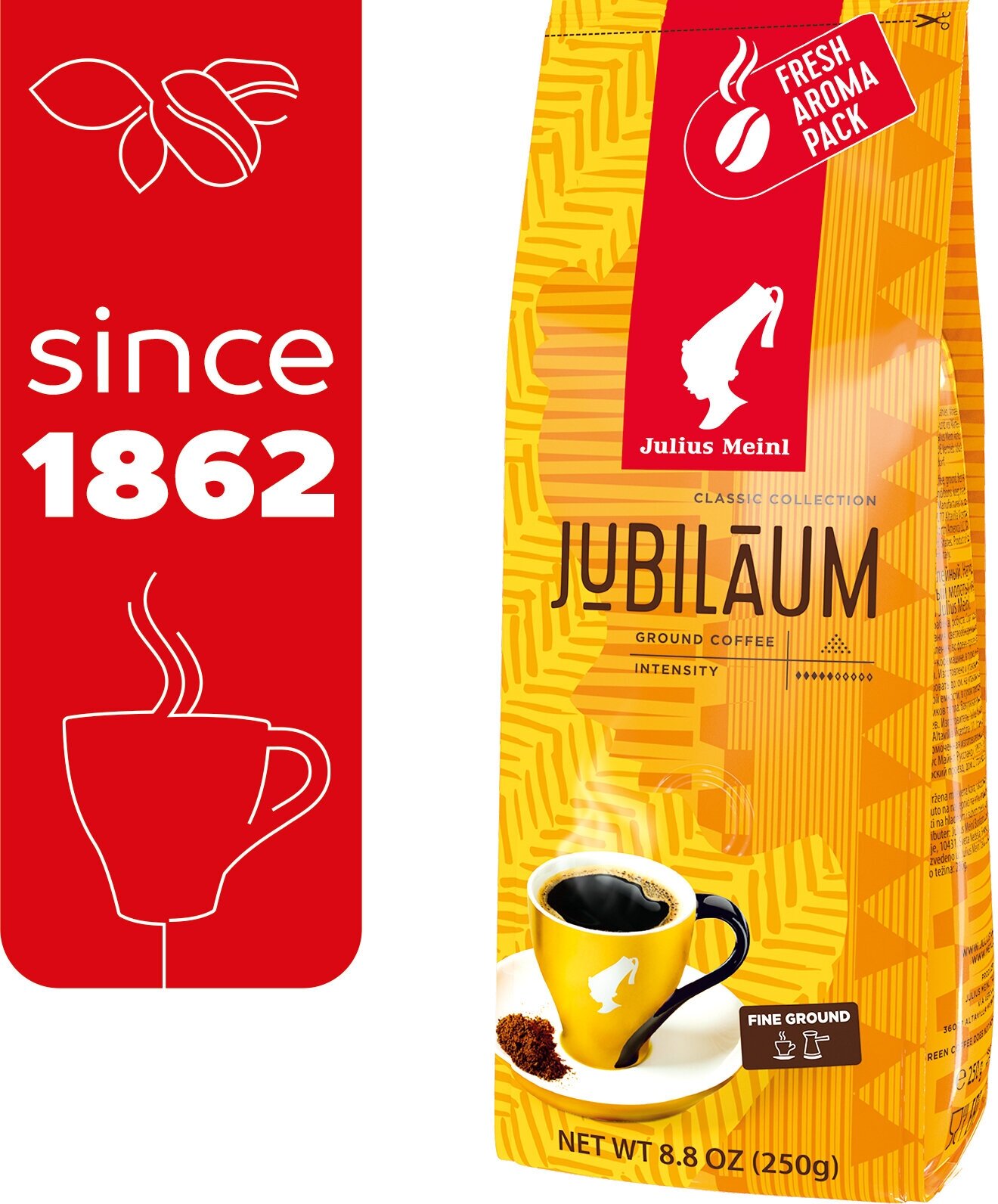 Кофе Julius Meinl Юбилейный молотый, 250г (75505)