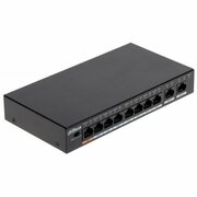 Коммутатор Dahua DH-PFS3010-8ET-96 8x100Mb 8PoE неуправляемый