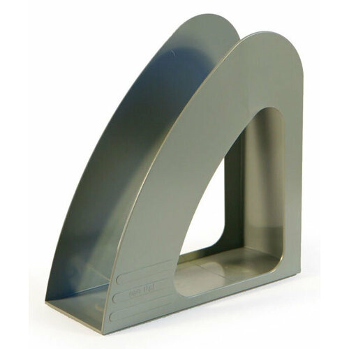 Лоток вертикальный Buro Оптима 240x240x90мм серый пластик 1128₽