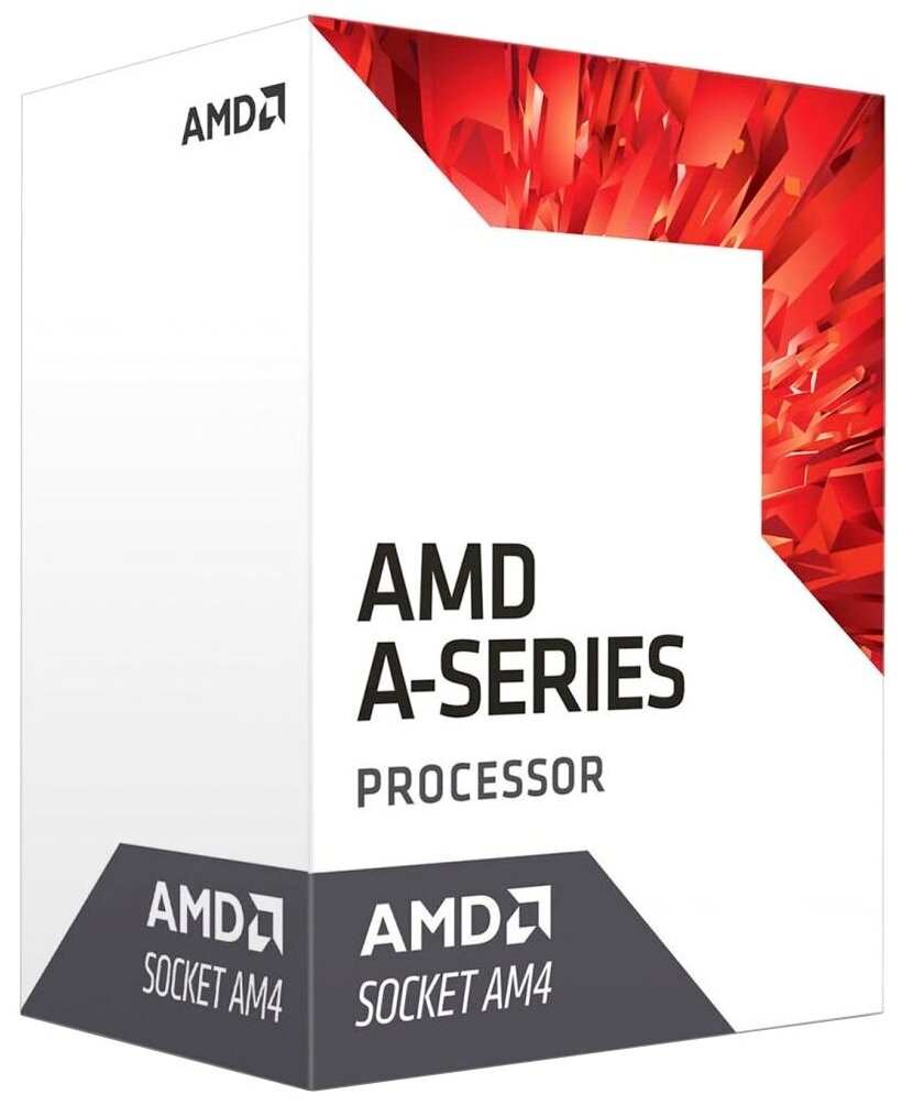 Процессор AMD A10-9700 Bristol Ridge, 4C/4T, 3500MHz TDP-65W SocketAM4 tray (OEM) (AD9700AGM44AB)