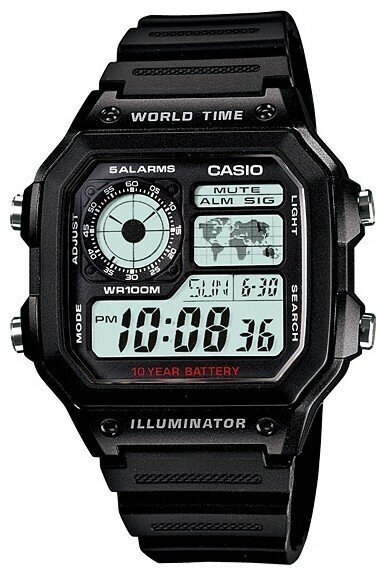 Наручные часы CASIO Collection AE-1200WH-1A