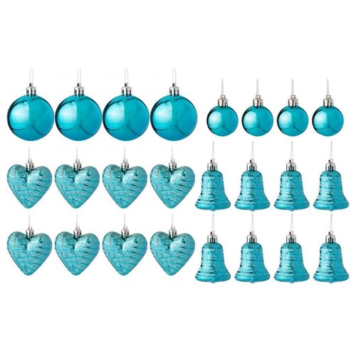 фото Набор елочных игрушек lefard