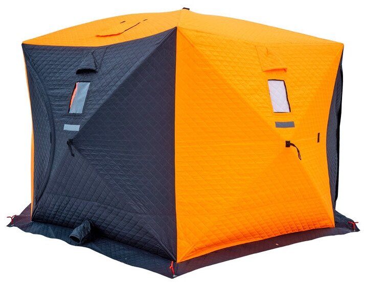 Палатка Ex-Pro Winter Юрта (Цвет-Черно-оранжевый)